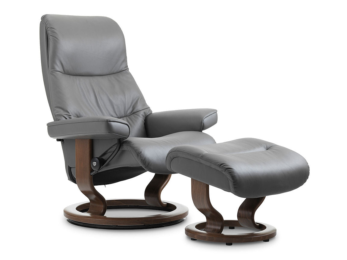 stressless paloma metal grey leather