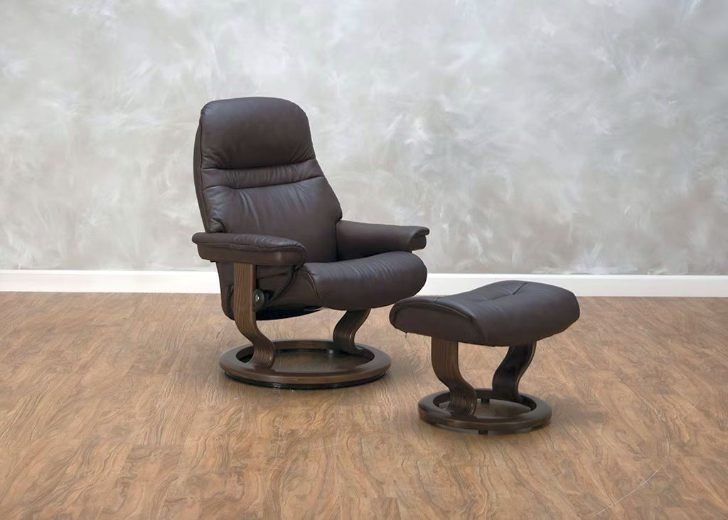 stressless batick brown leather