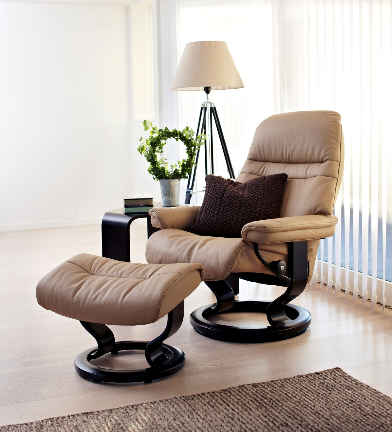 stressless batick leather latte