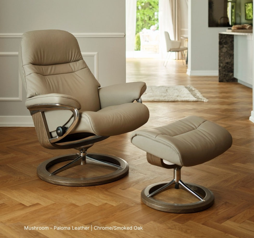 Stressless paloma mushroom leather color