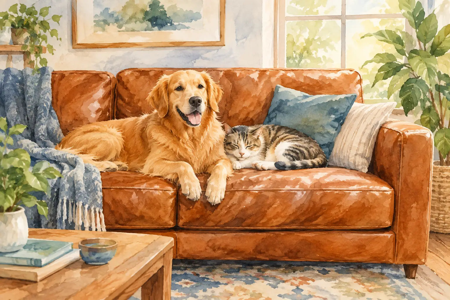Are Leather Sofas Pet Friendly for Your Home?