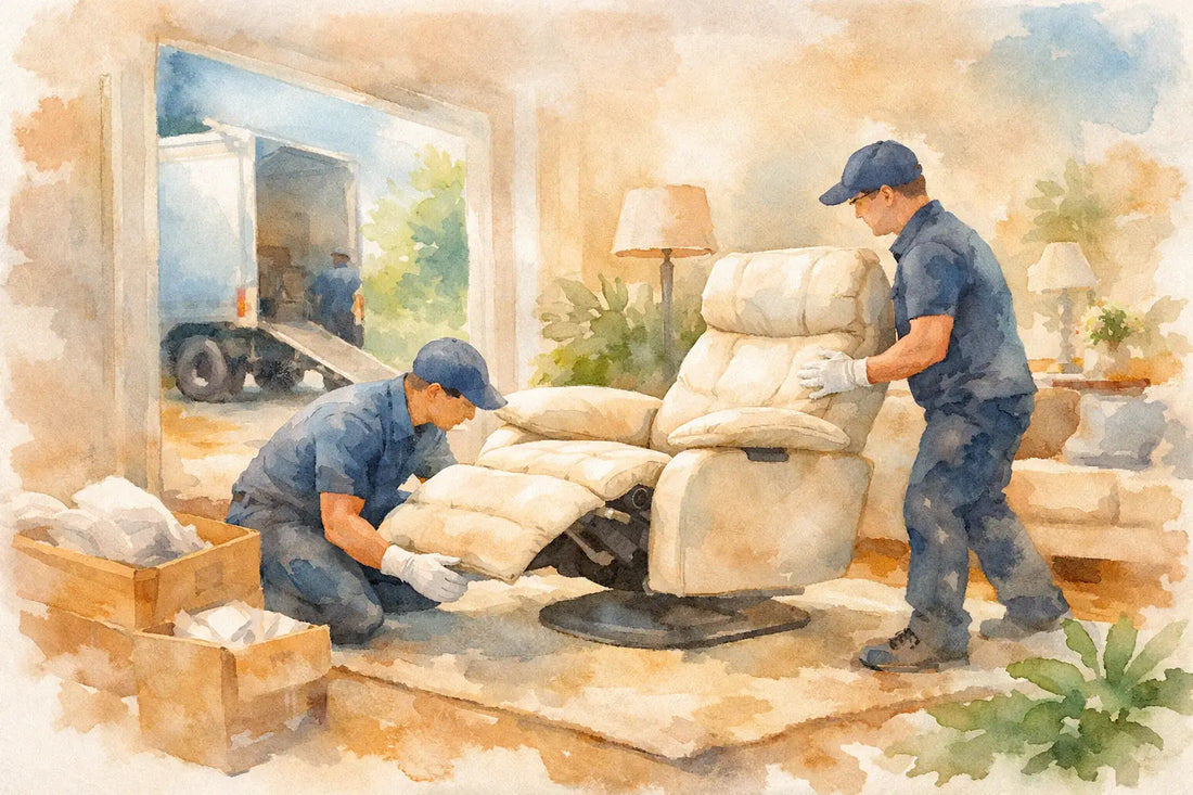 Stressless Recliner White Glove Delivery Explained