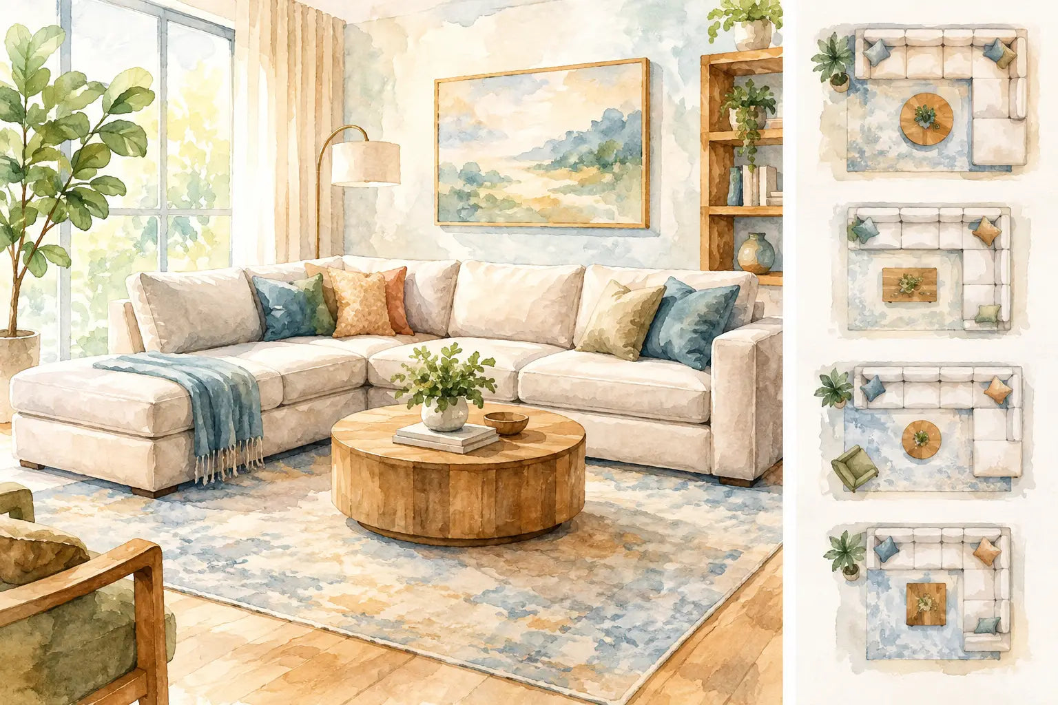A Sectional Configuration Planning Guide for Your Room