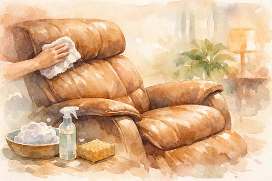 How to Clean Stressless Leather Safely at Home