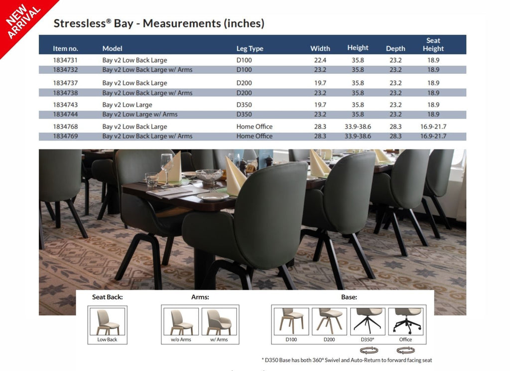 Stressless Bay Dining Chair