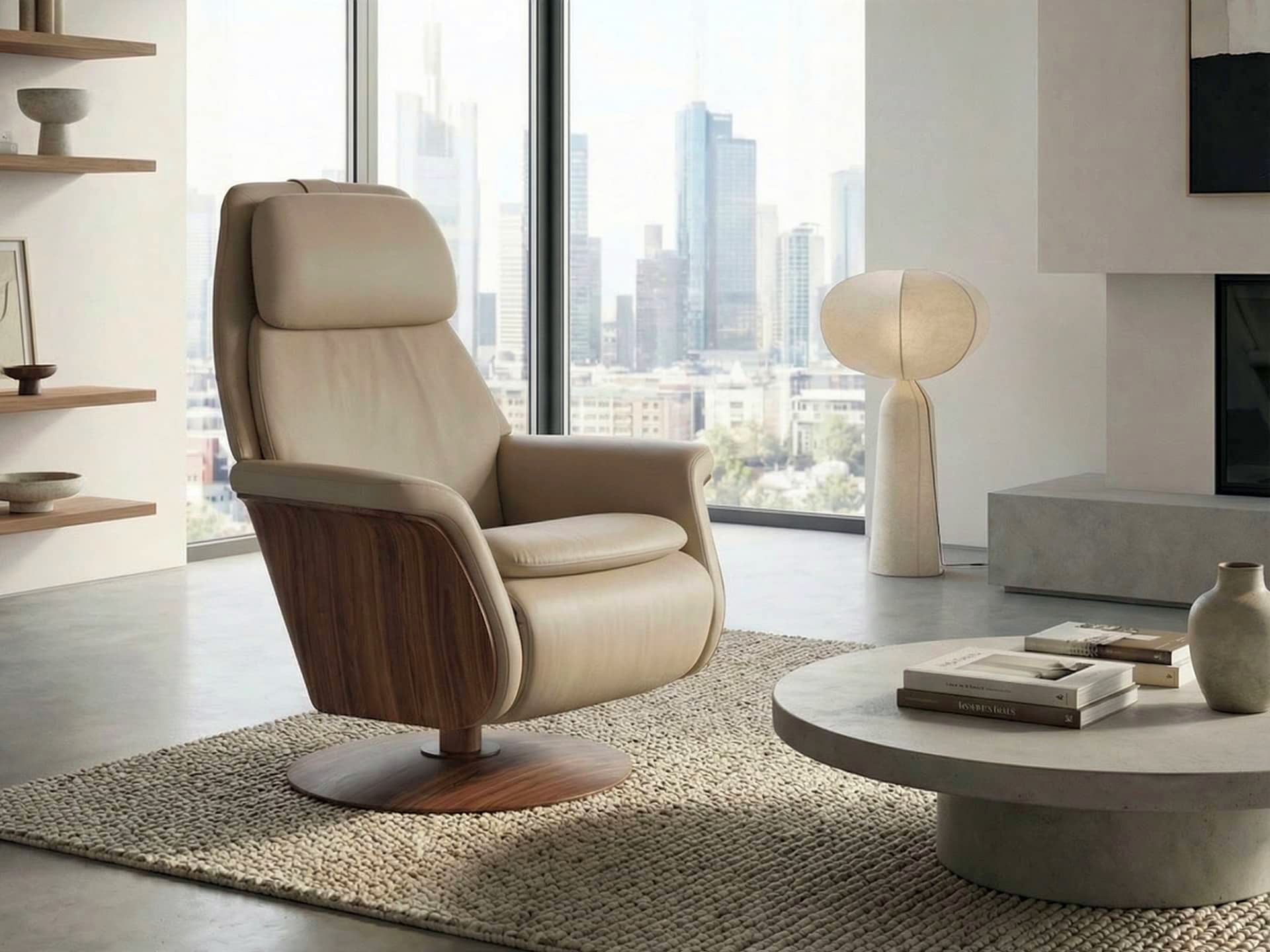 Stressless-sam-recliner-mushroom