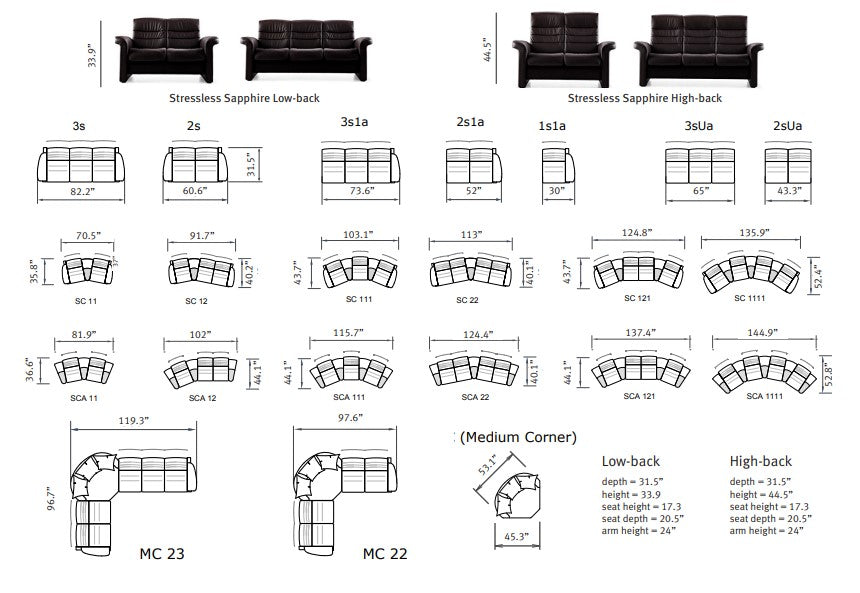 Stressless®  Sapphire