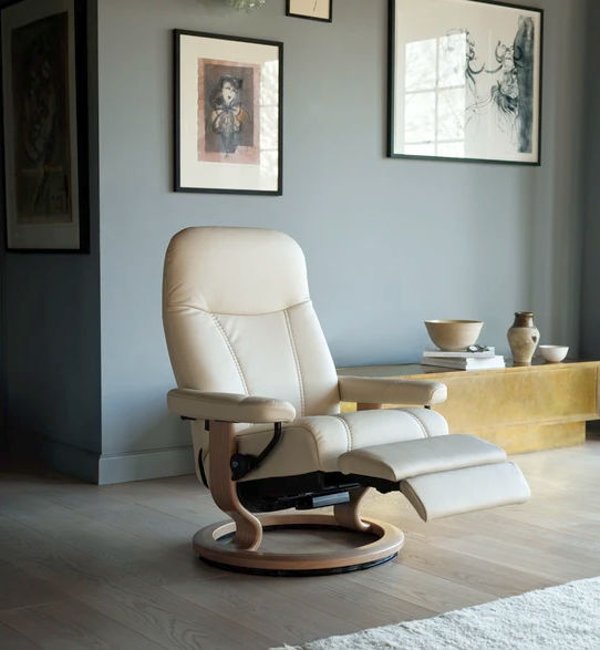 stressless batick cream leather