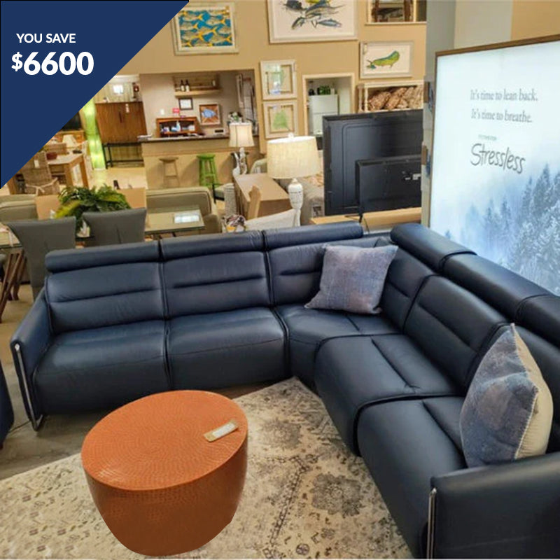 Stressless Emily Sectional (In-Stock Special)