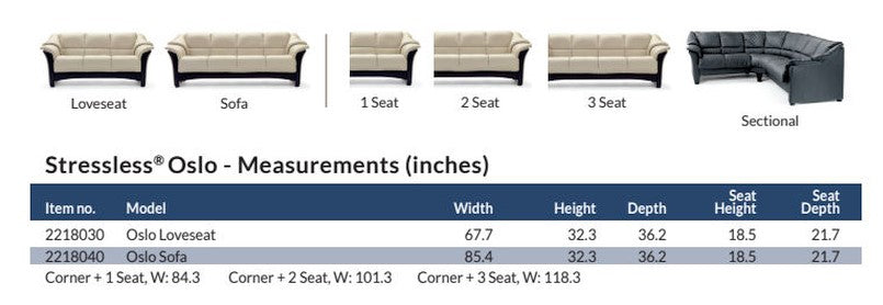 Stressless® Oslo Sofa