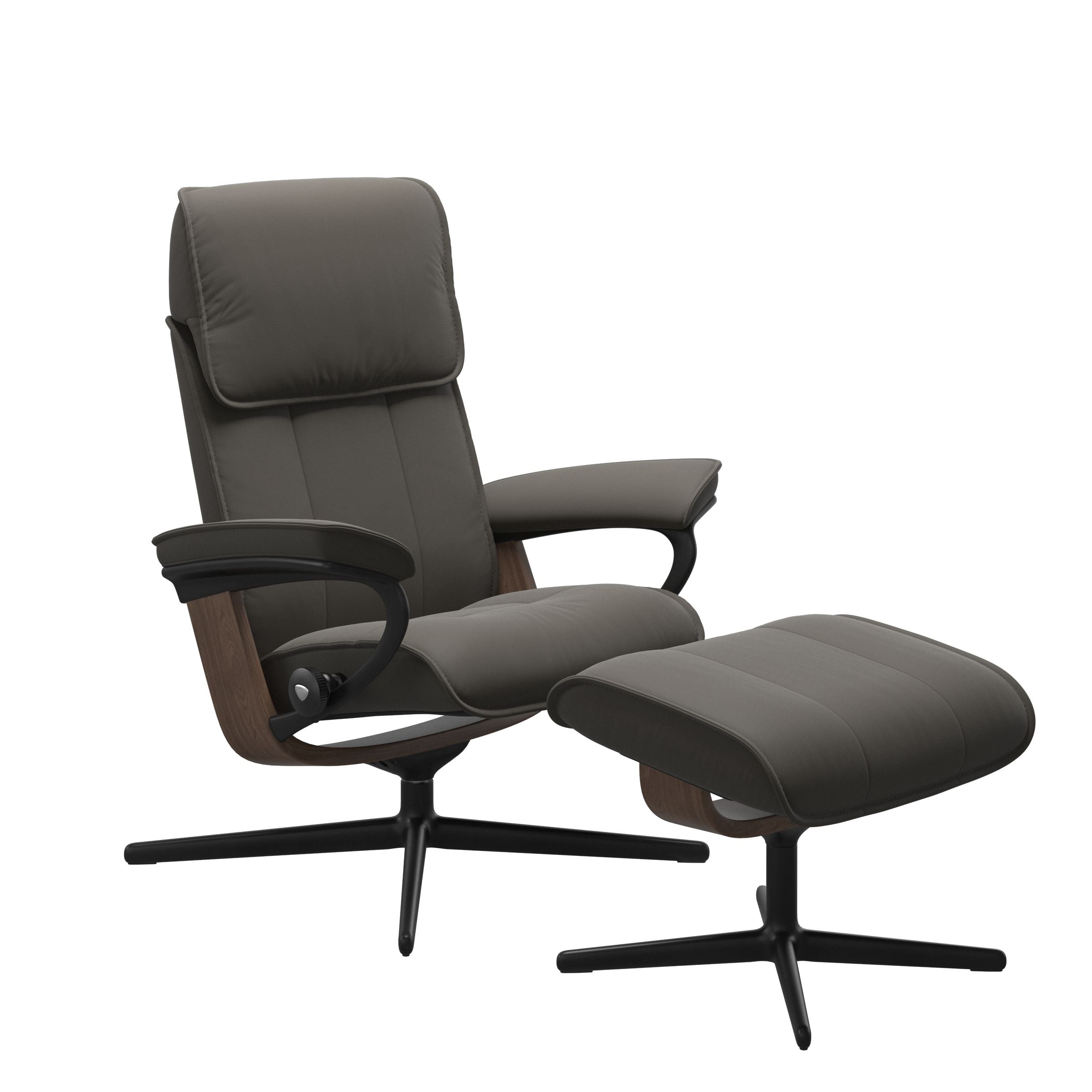 The Stressless Admiral Cross recliner.