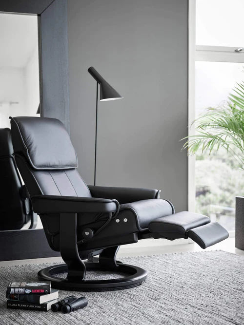 The Stressless Admiral Power recliner.
