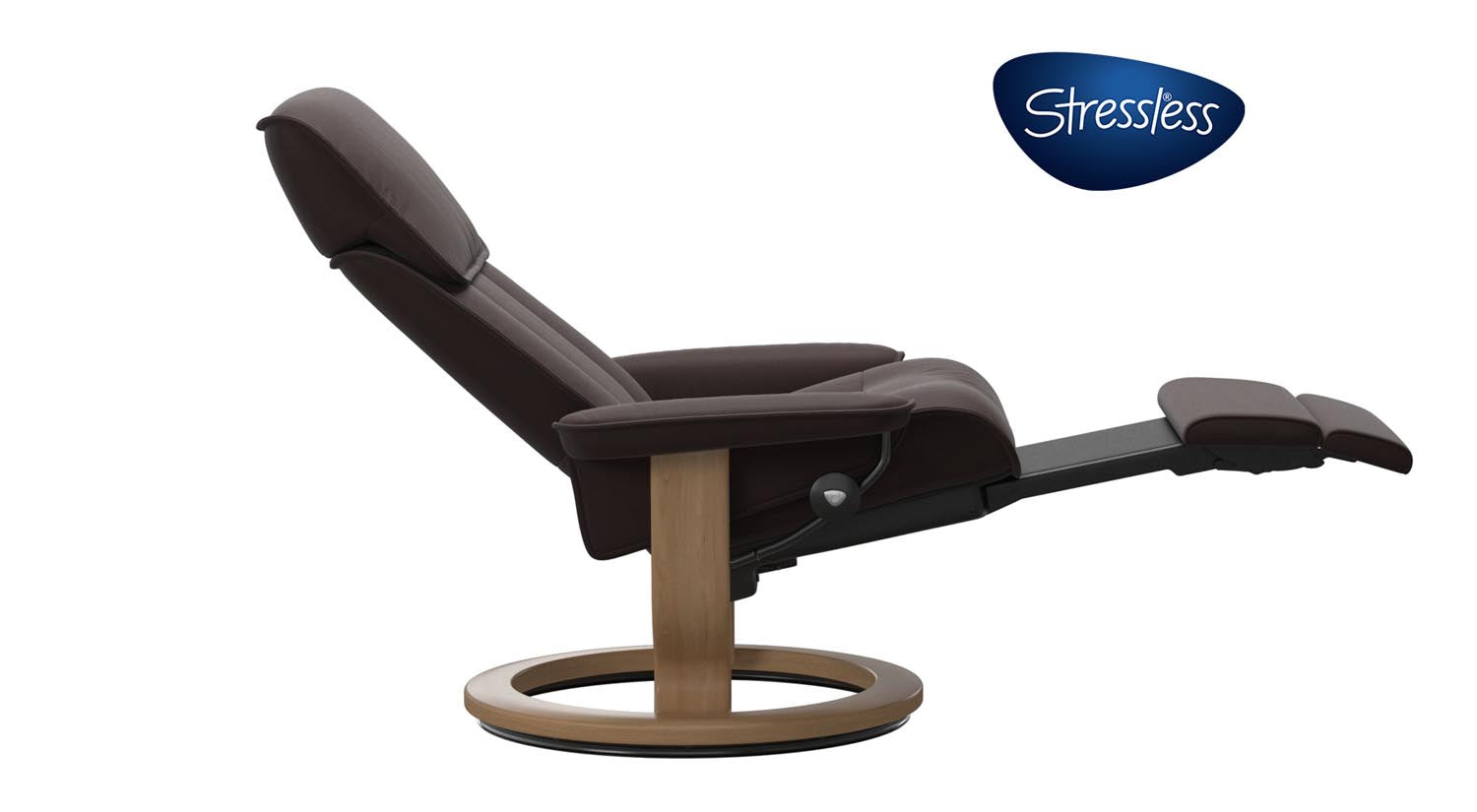 The Stressless Admiral Power recliner.