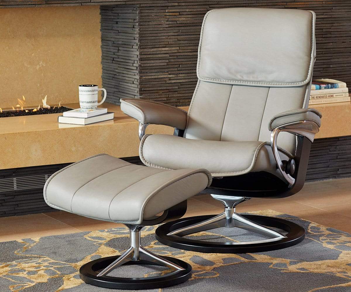 The Stressless Admiral Signature recliner.