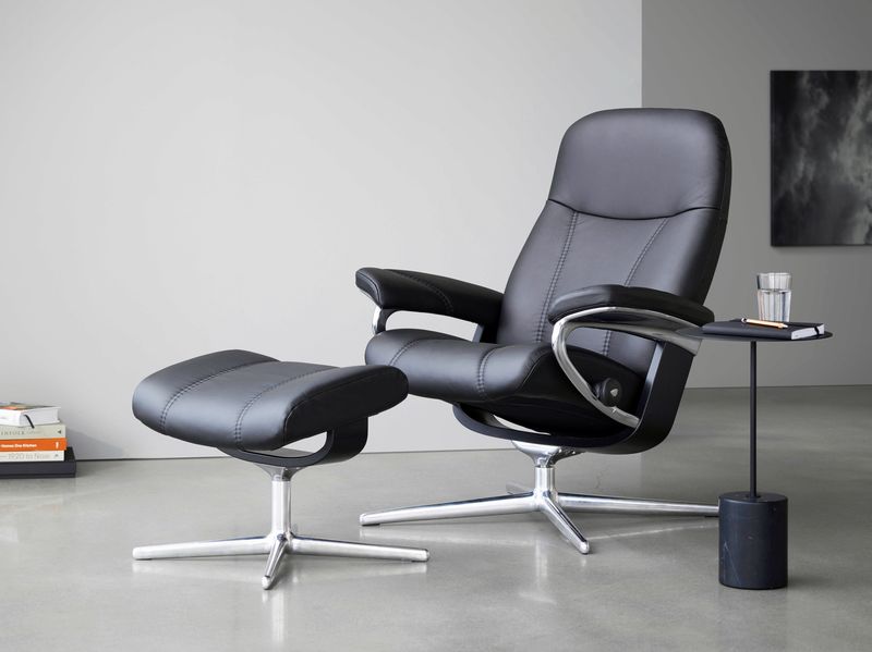 The Stressless Consul Cross recliner.