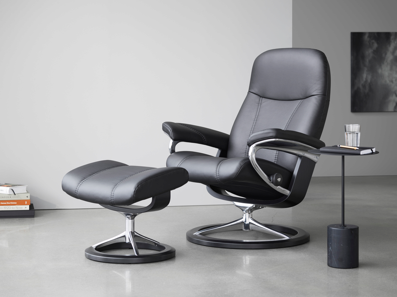 The Stressless Consul Signature recliner.