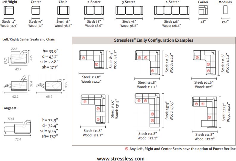 In Stock Special-Emily Sofa Sectional