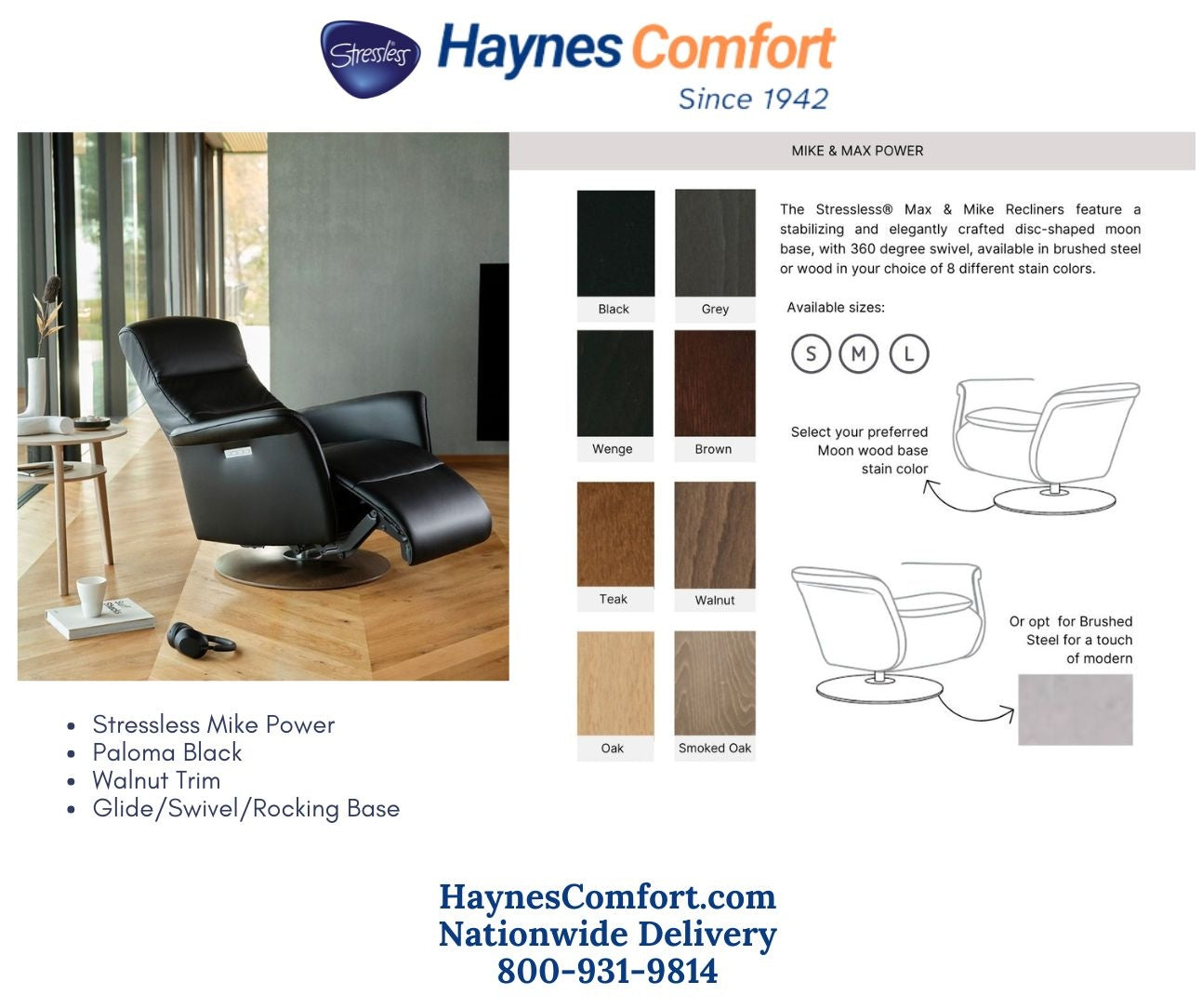Stressless® Mike Recliner