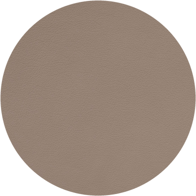 Stressless paloma mushroom leather color swatch (round)