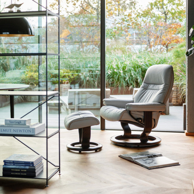 The Stressless Sunrise Classic recliner.