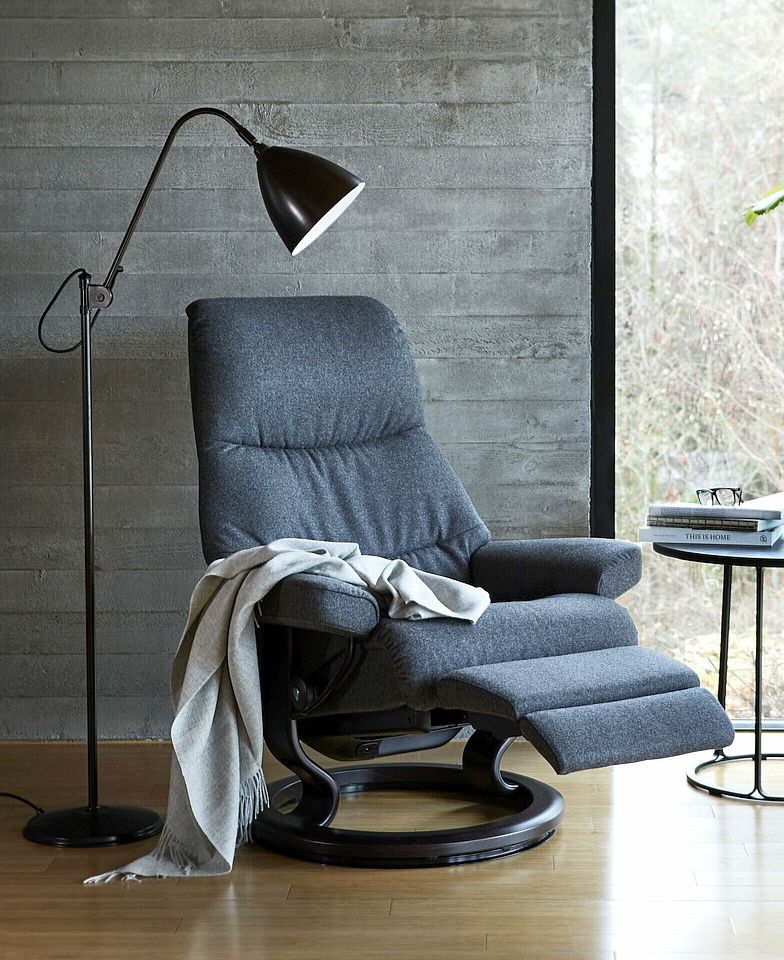 The Stressless View Power recliner.