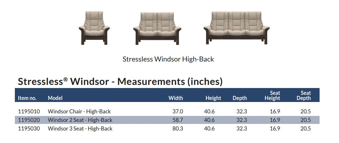 Stressless Windsor Sofa