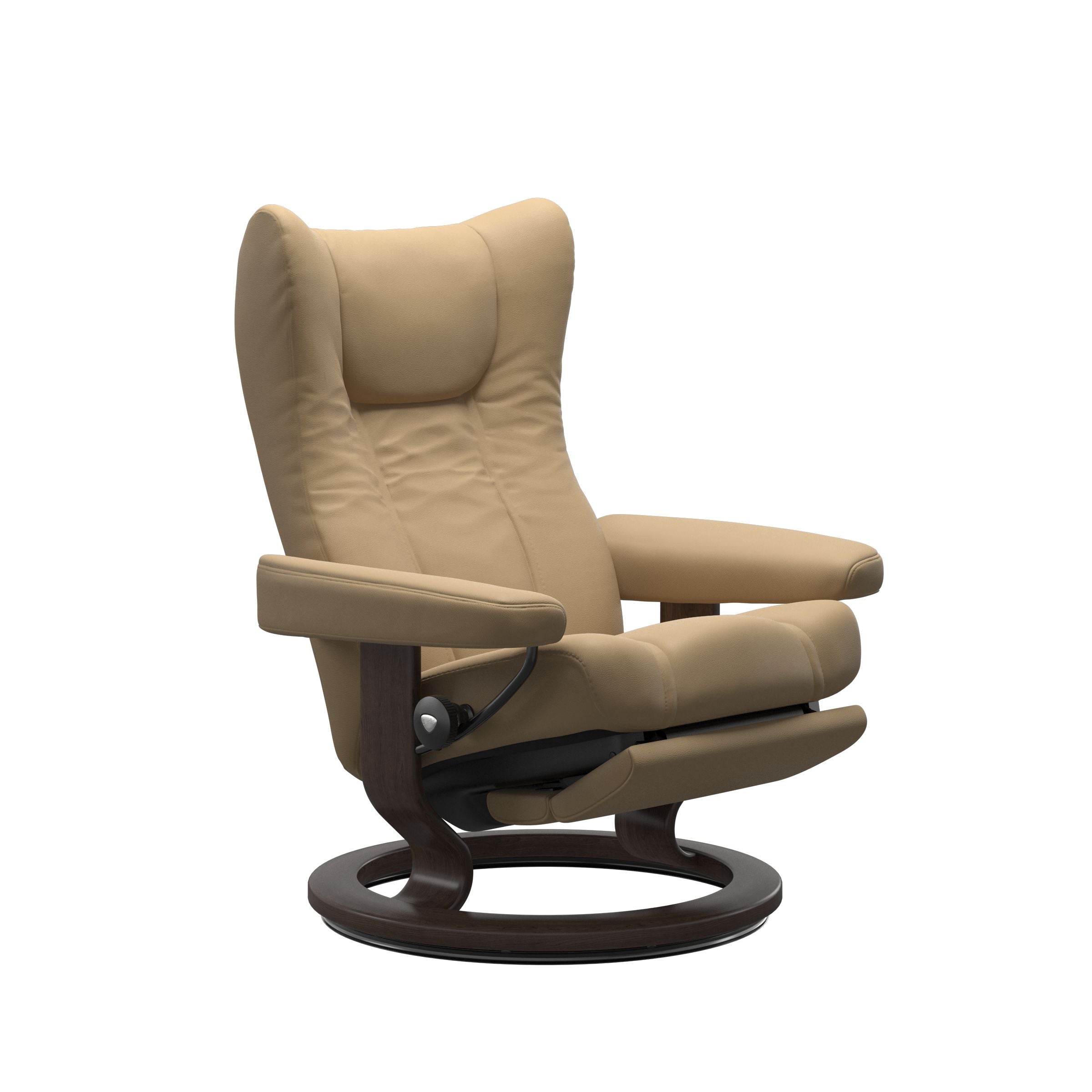 The Stressless Wing Power recliner.