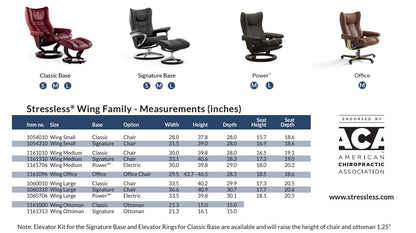 Stressless Wing Office Chair