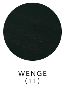 Stressless Wenge (11) wood stain swatch with label