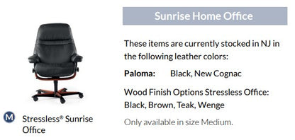 Stressless Sunrise Office Chair